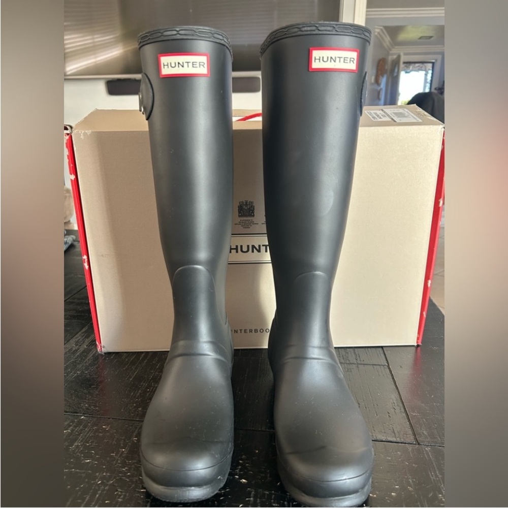 Hunter tall boots